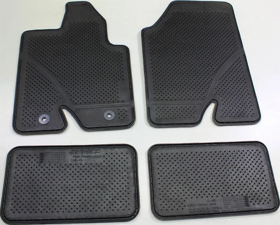 Alfombrillas de repuesto MAZDA 11 Tribute 00008BG31 grises nuevas stock antiguo OEM de fábrica Foto 3 de 4