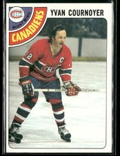 1978-79 Topps Yvan Cournoyer #60 Montreal Canadiens