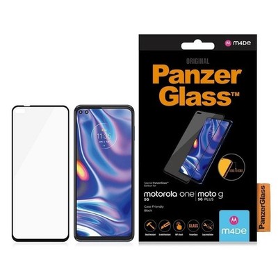 PanzerGlass Displayschutz Motorola Moto G 5G Plus | One 5G Hartglas Edge-to-Edge