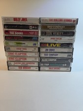 Rock N Roll Music Casette Lot - 20 Casettes