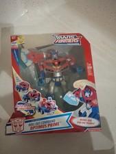 Hasbro Transformers 2007 Animated Optimus Prime Voyager  Mint In Box 