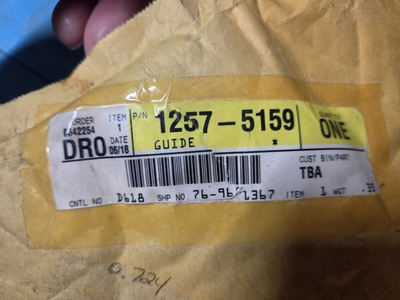 #ad #ad NOS GM 12575159 Engine Timing Chain Guide $60.00