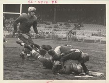 Emlen Tunnell NY Giants Vicious Hit Green Bay Packers 1952 Original TYPE 1 Photo