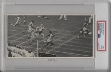 1938 Deli-Atjeh Defile Der Sporten Jesse Owens #6/7 PSA 2 04le
