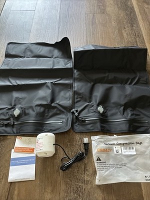 2PC Professional Vacuum Bags for Travel, Dobaly IP67 Reusable Suitcase Storage