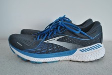 Grey lace men's medium running trainers size 9.5 (44.5) BROOKS Adrenaline GTS 21