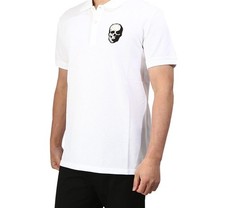 Alexander McQueen Skull Patch Polo Shirt 21SS 650418 9000 4664501552 16738136