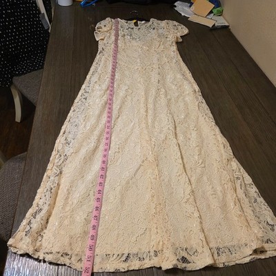 white lace boutique dress Sangallo lace dress main image 1
