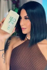 Liso tico S rum Gold Spell 250ml/8.46 fl.oz - Hair Hydration and Straightening