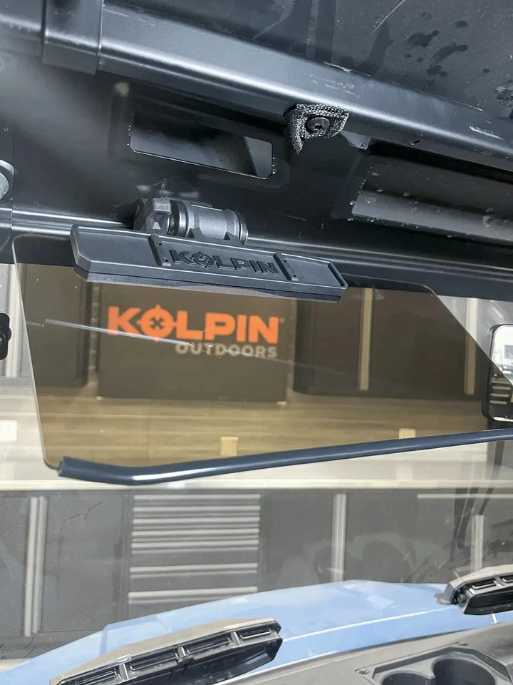 Kolpin Universal UTV Sun Visor Round Tubing Cages Kawasaki Mule Teryx KRX 2000+ - Image 2 of 4