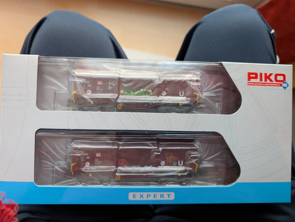 PIKO H0 72246 Teleskopwagen-Set DB AG Ep.V  NEU & OVP