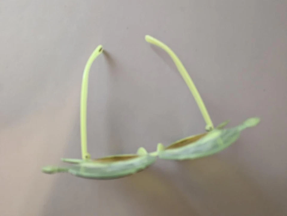 Gafas de sol calavera esqueleto amarillo y negro Foto 4 de 4