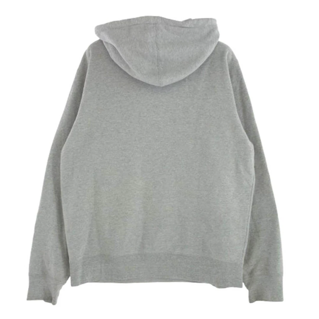 Felpa con cappuccio Supreme 19ss Tag Logo grigio M usata LIFE 0