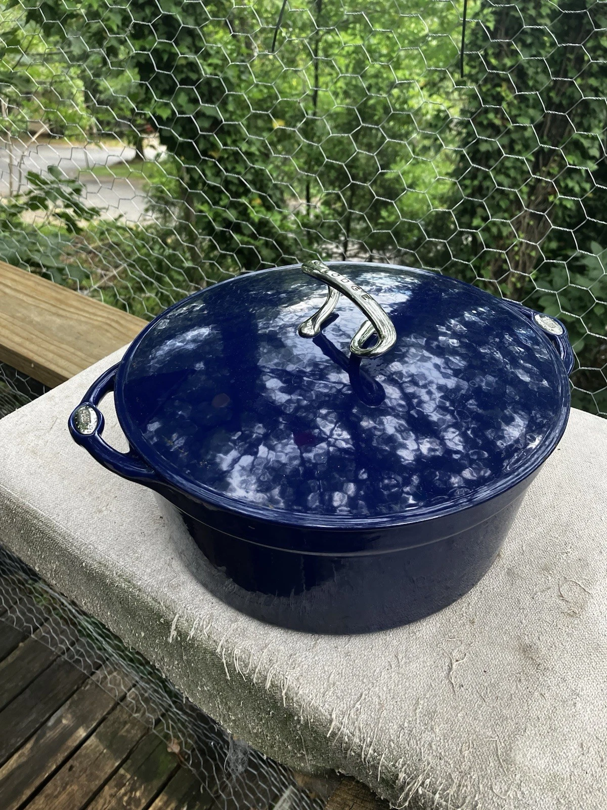 Lodge Liberty Blue Enamel Cast Iron 6Qt/5.7L Dutch Oven Rare
Opens in a new window or tab