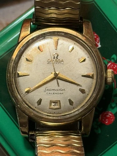 Vintage Omega Seamaster Calendar Cal 355  Bumper PARTS / PROJECT / STARTS STOPS