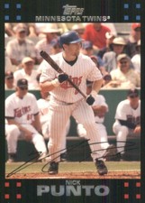 2007 Topps #171 Nick Punto Minnesota Twins 50427