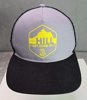 Trail Maniacs Hat Hiking Trekking mesh back snapback It's a Hill get over it cap