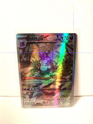 Nidoking #174/165 151 NM/M Pokemon Card Rare HOLO