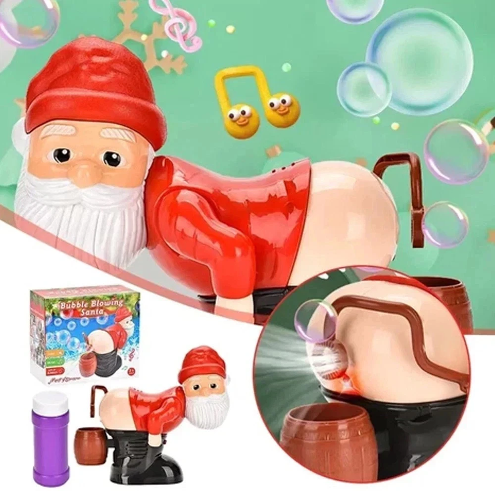 Christmas Santa Novelty Bubble Toy