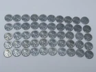 1943-D Brilliant Uncirculated Steel Wheat Cent Penny Roll 50+ Uncirculated Steel