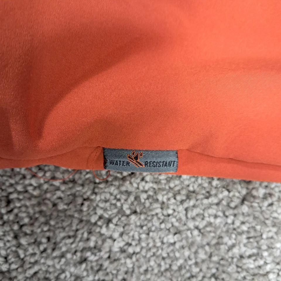 Chaqueta Free Country Para Hombre Cremallera Completa Resistente al Agua Cuello Soporte Naranja 2X-Grande Foto 2 de 4