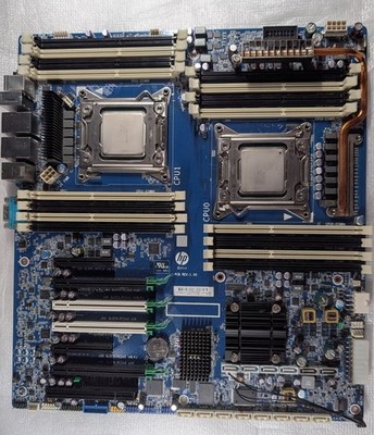 HP Z820 Workstation Motherboard 618266-001 619662-001 dual e5-2687W V1