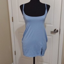Fashion nova small women's low cut scoop neck mini nightgown
