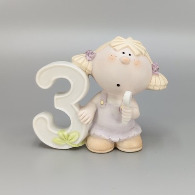 Vintage Bumpkins Baby Bootsy Year 3 Figurine 1984 Fabrizio 305.03 George Good