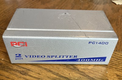 PCI VIDEO SPLITTER 2 PORT PC1400 400MHz