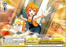 Source Of Happiness BD/EN-W03-025 Weiss Schwarz Bang Dream! Girls Band Party