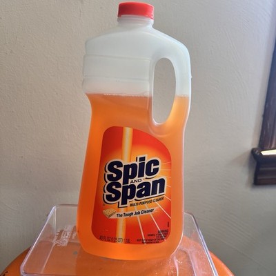 Spic and Span All Purpose Cleaner Vintage 2001 P&G 40oz Props Set Dressing Decor