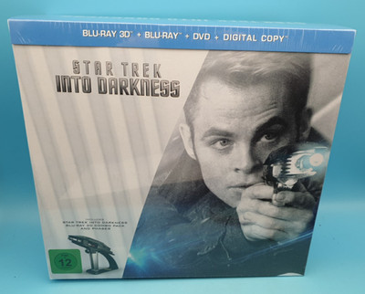 STAR TREK - INTO DARKNESS Superset mit Phaser J. J. Abrams Steelbook 3D NEU OVP