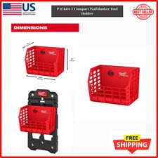 Milwaukee |48-22-8342| PACKOUT Compact Wall Basket Tool Holder