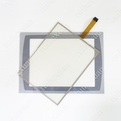 For 2711P-RDT15C 2711P-RBT15 2711P-RDT15CB TOUCH Screen Panel + Overlay