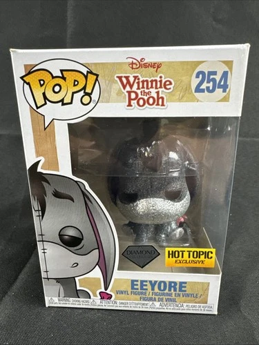 Disney Eeyore #254 Hot Topic Exclusive  Diamond Collection Funko Pop