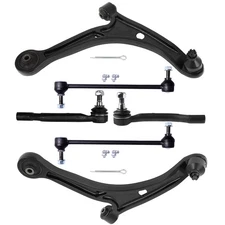 6x Front Tie Rod End Lower Control Arm Ball Joint For Honda Pilot Acura MDX 3.5L