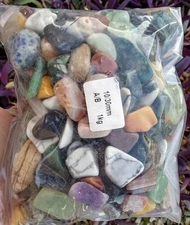 ASSORTED GEMSTONE TUMBLES KILO BAG