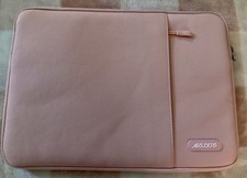 MOSISO Laptop Case Zip Padded Inside W/ pocket on front 13-1/2" x 10"
