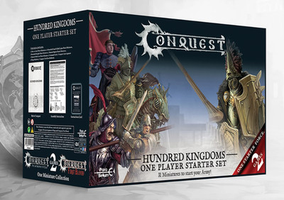 Conquest Hundred Kingdoms Starter (Original 31 Mini Version) - Factory Sealed