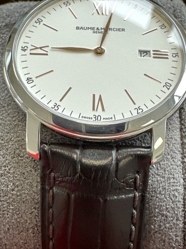 Baume & Mercier Classima 40 mm Silver Dial Quartz Watch Modell 657365 Neuwertig - Bild 11 von 24