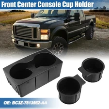 Car Front Center Console Cup Holder Insert BC3Z7813562AA for Ford F250 F350