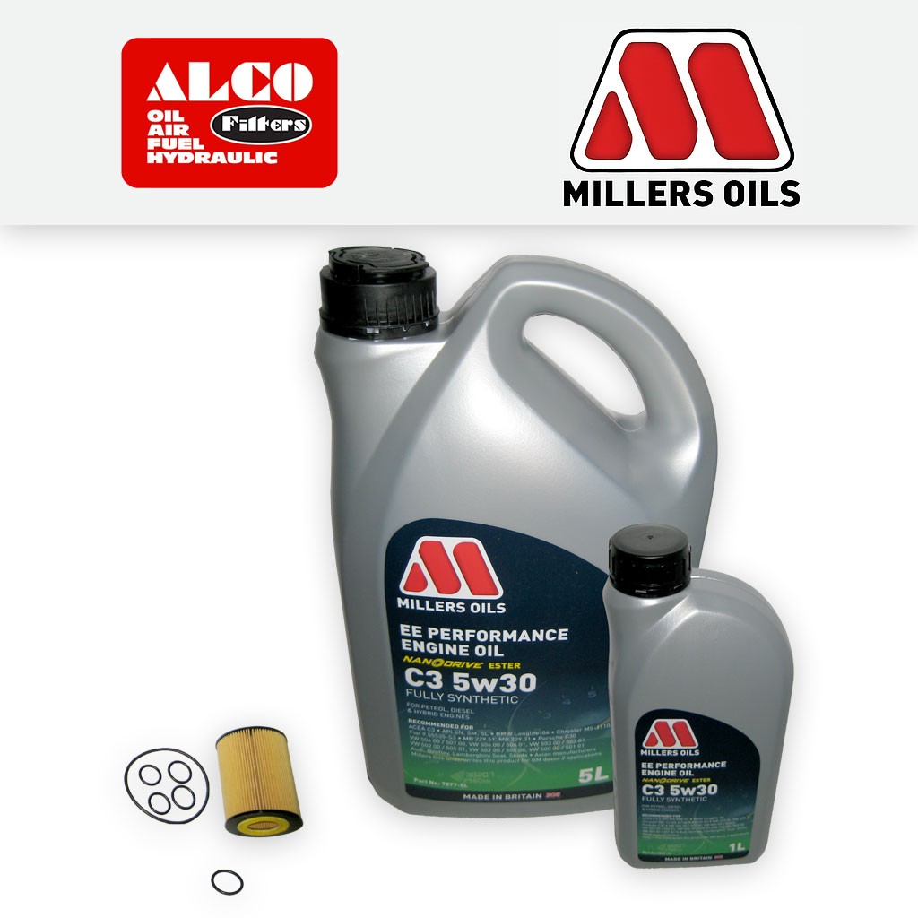 SERVICE KIT for VAUXHALL/OPEL ASTRA H 1.7 CDTI OIL FILTER +5w30 OIL (2007-2012)