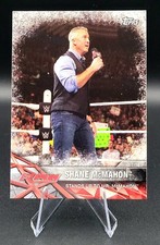 2017 Topps WWE Road to WrestleMania #36 Shane McMahon Stands up to Mr. McMahon