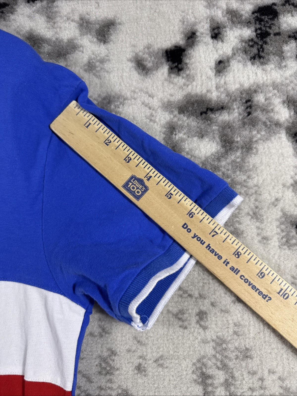 Polo Ralph Lauren Polo Shirt Mens XXL Blue Big Pony Banner Preppy Rugbycore image 5