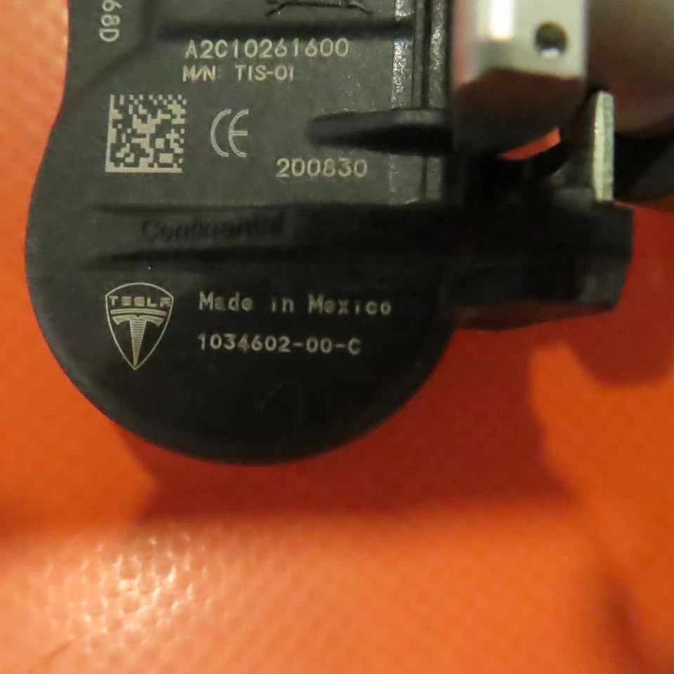 SENSOR DE PRESIÓN DE NEUMÁTICOS TESLA MODELO S 2012 2013 2014 2015 2016 2017 1034602-00-C Foto 3 de 4