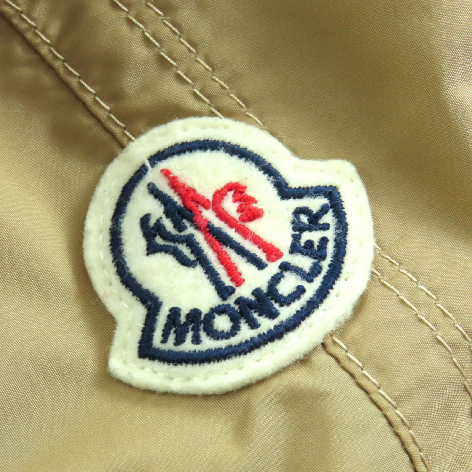 MONCLER 20C P62686 Ladies Hooded Long Coat Vanille Beige Size 1 thumbnail 7