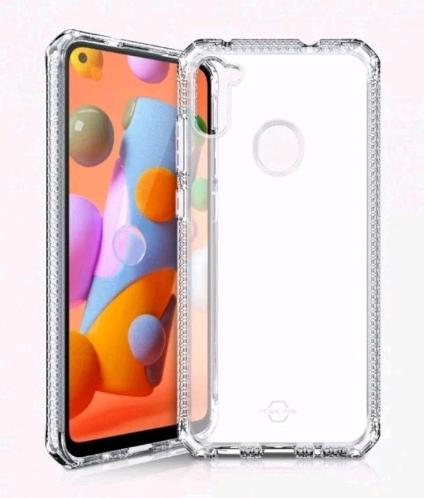 ITskins Spectrum Slim Phone Case Cover Protection for Samsung Galaxy A11 Clear