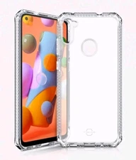 ITskins Spectrum Slim Phone Case Cover Protection for Samsung Galaxy A11 Clear