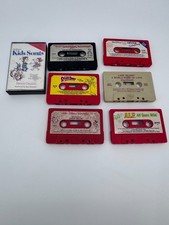 7 Vintage Book and Songs On Cassette Tape Audio Lot