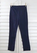 JEAN-PIERRE KLIFA Paris NWT $98 Chambray Pull On Denim Jackie Pants Size Small